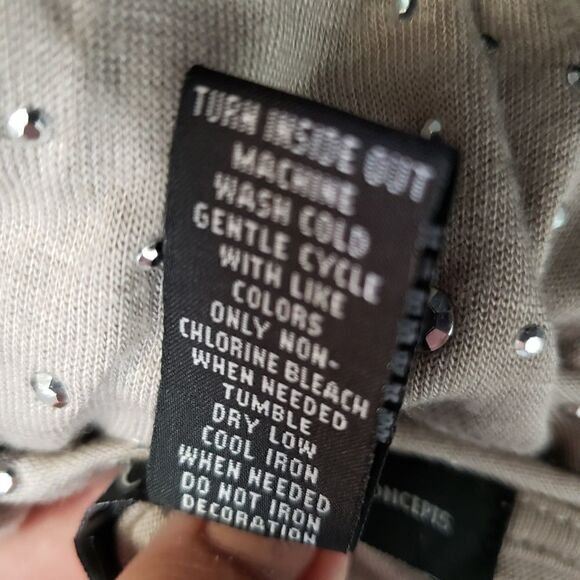 International concepts taupe dress stretchy dress - Picture 2 of 8